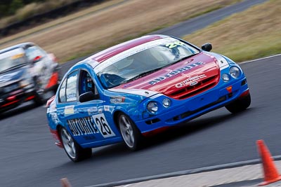 26;8-March-2009;Australia;Ford-Falcon-AU;Morgan-Park-Raceway;QLD;Queensland;Tony-Shanks;Warwick;auto;motion-blur;motorsport;racing;super-telephoto