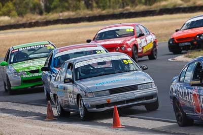 55;8-March-2009;Australia;Holden-Commodore-VN;Morgan-Park-Raceway;QLD;Queensland;Trevor-Laracy;Warwick;auto;motorsport;racing;super-telephoto