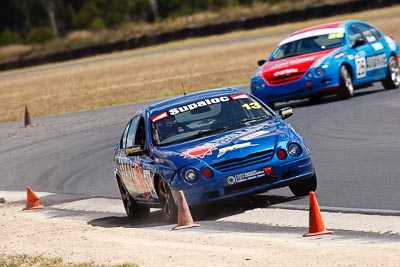 13;8-March-2009;Australia;Ford-Falcon-AU;Morgan-Park-Raceway;QLD;Queensland;Troy-Hoey;Warwick;auto;motorsport;racing;super-telephoto