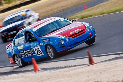 26;8-March-2009;Australia;Ford-Falcon-AU;Morgan-Park-Raceway;QLD;Queensland;Tony-Shanks;Topshot;Warwick;auto;motion-blur;motorsport;racing;super-telephoto