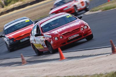 35;8-March-2009;Australia;Chris-Berry;Ford-Falcon-AU;Morgan-Park-Raceway;QLD;Queensland;Warwick;auto;motion-blur;motorsport;racing;super-telephoto