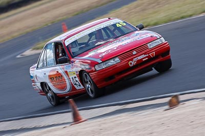 45;8-March-2009;Australia;Holden-Commodore-VN;Morgan-Park-Raceway;QLD;Queensland;Warwick;Wayne-Patten;auto;motion-blur;motorsport;racing;super-telephoto