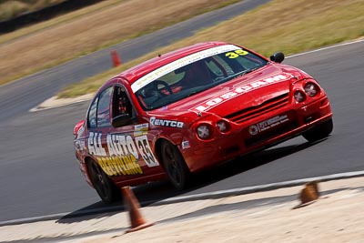 35;8-March-2009;Australia;Chris-Berry;Ford-Falcon-AU;Morgan-Park-Raceway;QLD;Queensland;Warwick;auto;motion-blur;motorsport;racing;super-telephoto
