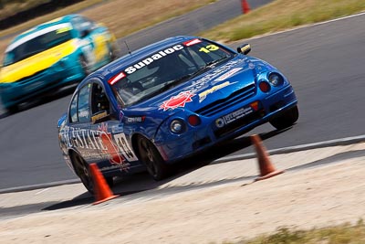 13;8-March-2009;Australia;Ford-Falcon-AU;Morgan-Park-Raceway;QLD;Queensland;Troy-Hoey;Warwick;auto;motion-blur;motorsport;racing;super-telephoto