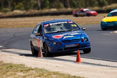 13;8-March-2009;Australia;Ford-Falcon-AU;Morgan-Park-Raceway;QLD;Queensland;Troy-Hoey;Warwick;auto;motorsport;racing;super-telephoto