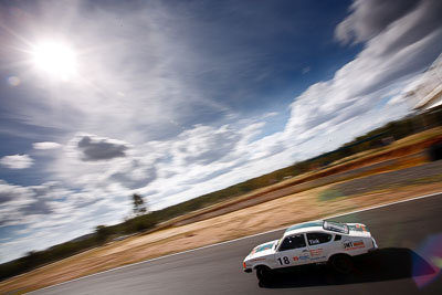 18;8-March-2009;Australia;Holden-Gemini;Jai-Tink;Morgan-Park-Raceway;QLD;Queensland;Warwick;auto;clouds;motion-blur;motorsport;racing;sky;sun;wide-angle