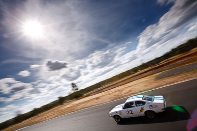 22;8-March-2009;Australia;Holden-Gemini;Morgan-Park-Raceway;QLD;Queensland;Tim-Boyle;Warwick;auto;clouds;motion-blur;motorsport;racing;sky;sun;wide-angle