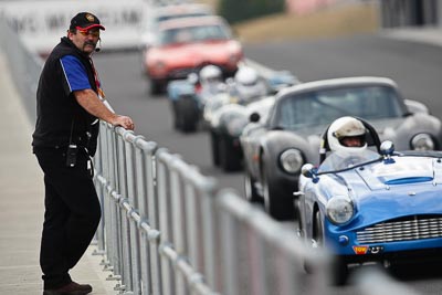 10-April-2009;Australia;Bathurst;FOSC;Festival-of-Sporting-Cars;Mt-Panorama;NSW;New-South-Wales;atmosphere;auto;fence;marshal;motorsport;official;pit-lane;racing;super-telephoto