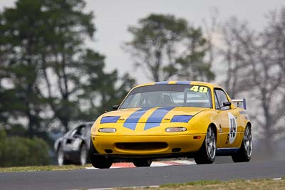 49;10-April-2009;1989-Mazda-MX‒5;Australia;Bathurst;FOSC;Festival-of-Sporting-Cars;Kerry-Finn;Marque-and-Production-Sports;Mazda-MX‒5;Mazda-MX5;Mazda-Miata;Mt-Panorama;NSW;New-South-Wales;auto;motorsport;racing;super-telephoto