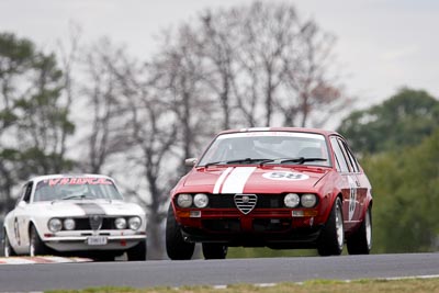 58;10-April-2009;1977-Alfa-Romeo-GTV;Australia;Bathurst;FOSC;Festival-of-Sporting-Cars;Historic-Sports-Cars;Mt-Panorama;NSW;New-South-Wales;Phil-Baskett;auto;classic;motorsport;racing;super-telephoto;vintage