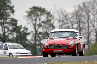 14;10-April-2009;1965-MGB-Roadster;Australia;Bathurst;FOSC;Festival-of-Sporting-Cars;Mt-Panorama;NSW;New-South-Wales;Regularity;Rex-Williamson;auto;motorsport;racing;super-telephoto