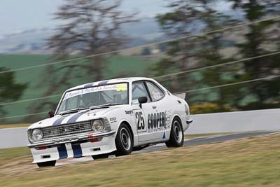 25;10-April-2009;1974-Toyota-Corolla-KE25;Australia;Bathurst;FOSC;Festival-of-Sporting-Cars;Improved-Production;John-Sharp;Mt-Panorama;NSW;New-South-Wales;auto;motion-blur;motorsport;racing;super-telephoto