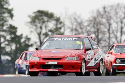 29;10-April-2009;1997-Honda-Civic;Australia;Bathurst;FOSC;Festival-of-Sporting-Cars;Greg-Hartnett;Improved-Production;Mt-Panorama;NSW;New-South-Wales;auto;motorsport;racing;super-telephoto