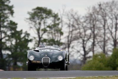 54;10-April-2009;1953-Jaguar-C-Type-Replica;Australia;Bathurst;David-Reid;FOSC;Festival-of-Sporting-Cars;Mt-Panorama;NSW;New-South-Wales;Regularity;auto;motorsport;racing;super-telephoto