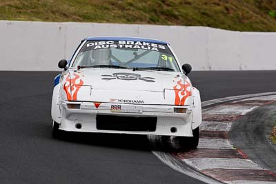 31;10-April-2009;1983-Mazda-RX‒7;Australia;Bathurst;FOSC;Festival-of-Sporting-Cars;Improved-Production;Mt-Panorama;NSW;New-South-Wales;Peter-Foote;auto;motorsport;racing;super-telephoto