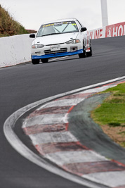 30;10-April-2009;1997-Mitsubishi-Mirage;Australia;Bathurst;FOSC;Festival-of-Sporting-Cars;Graham-Bohm;Improved-Production;Mt-Panorama;NSW;New-South-Wales;auto;motorsport;racing;super-telephoto