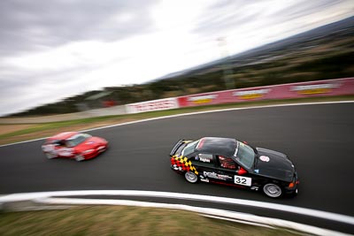 32;10-April-2009;1996-BMW-323i;Australia;Bathurst;FOSC;Festival-of-Sporting-Cars;Improved-Production;Mt-Panorama;NSW;New-South-Wales;Sue-Hughes;auto;motion-blur;motorsport;racing;wide-angle