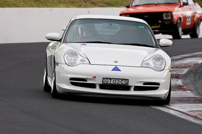 317;10-April-2009;2004-Porsche-996-GT3;Australia;Bathurst;Colin-Wilson‒Brown;FOSC;Festival-of-Sporting-Cars;GT03CS;Mt-Panorama;NSW;New-South-Wales;Regularity;auto;motorsport;racing;super-telephoto