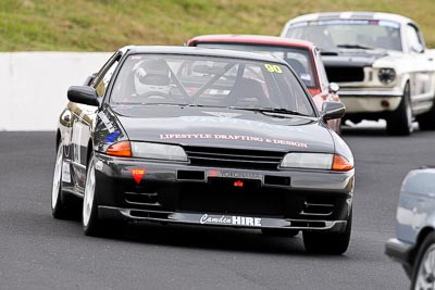 90;10-April-2009;1993-Nissan-Skyline-R32-GTR;Australia;Bathurst;Colin-Ward;FOSC;Festival-of-Sporting-Cars;Mt-Panorama;NSW;New-South-Wales;Regularity;auto;motorsport;racing;super-telephoto