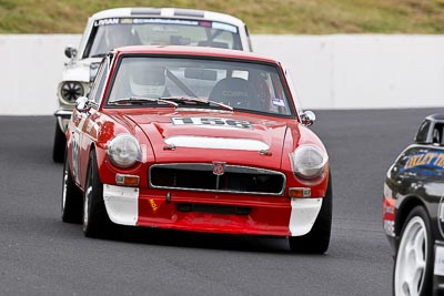 156;10-April-2009;1968-MGC-GT;Australia;Bathurst;FOSC;Festival-of-Sporting-Cars;Mt-Panorama;NSW;New-South-Wales;Regularity;Steve-Perry;auto;motorsport;racing;super-telephoto