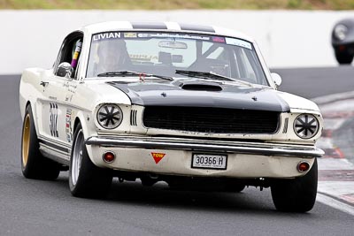 302;10-April-2009;1966-Ford-Mustang-Fastback;30366H;Australia;Bathurst;David-Livian;FOSC;Festival-of-Sporting-Cars;Mt-Panorama;NSW;New-South-Wales;Regularity;auto;motorsport;racing;super-telephoto