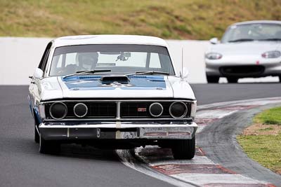 38;10-April-2009;1971-Ford-Falcon-GT-Replica;Australia;Bathurst;FOSC;Festival-of-Sporting-Cars;Mt-Panorama;NSW;New-South-Wales;Regularity;Steve-de-Lissa;auto;motorsport;racing;super-telephoto