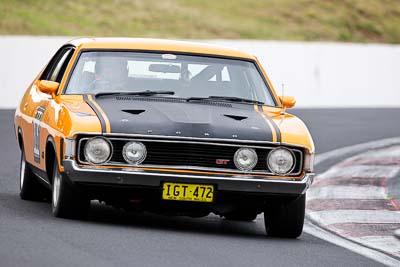 703;10-April-2009;1972-Ford-Falcon-XA-GT;Australia;Bathurst;Don-Dixon;FOSC;Festival-of-Sporting-Cars;IGT472;Mt-Panorama;NSW;New-South-Wales;Regularity;auto;motorsport;racing;super-telephoto