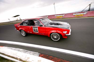 777;10-April-2009;1977-Holden-Torana-A9X-Hatch;A9X077;Australia;Bathurst;FOSC;Festival-of-Sporting-Cars;Mt-Panorama;NSW;New-South-Wales;Regularity;Richard-Fricker;auto;motorsport;racing;wide-angle