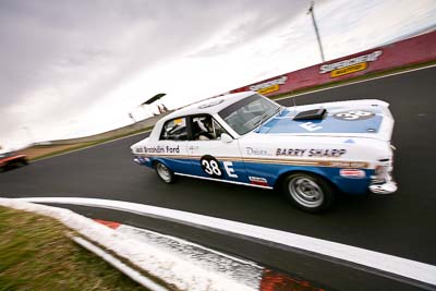 38;10-April-2009;1971-Ford-Falcon-GT-Replica;Australia;Bathurst;FOSC;Festival-of-Sporting-Cars;Mt-Panorama;NSW;New-South-Wales;Regularity;Steve-de-Lissa;auto;motorsport;racing;wide-angle