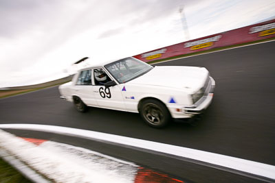 69;10-April-2009;1982-Datsun-Skyline;Australia;Bathurst;FOSC;Festival-of-Sporting-Cars;Mt-Panorama;NSW;New-South-Wales;Nick-Larcos;Regularity;auto;motion-blur;motorsport;racing;wide-angle