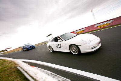 317;10-April-2009;2004-Porsche-996-GT3;Australia;Bathurst;Colin-Wilson‒Brown;FOSC;Festival-of-Sporting-Cars;GT03CS;Mt-Panorama;NSW;New-South-Wales;Regularity;auto;motion-blur;motorsport;racing;wide-angle