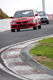 110;10-April-2009;2007-Mitsubishi-Lancer-Evolution-IX;Australia;Bathurst;Bradley-Cecil;FOSC;Festival-of-Sporting-Cars;Mt-Panorama;NSW;New-South-Wales;Regularity;auto;motorsport;racing;super-telephoto