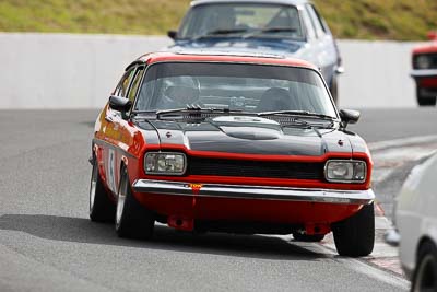 5;10-April-2009;1970-Ford-Capri-V6;Alan-Lewis;Australia;Bathurst;FOSC;Festival-of-Sporting-Cars;Historic-Touring-Cars;Mt-Panorama;NSW;New-South-Wales;auto;classic;motorsport;racing;super-telephoto;vintage