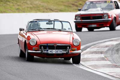 12;10-April-2009;1973-MGB;Australia;Bathurst;Belinda-Pike;FOSC;Festival-of-Sporting-Cars;MG0878;Mt-Panorama;NSW;New-South-Wales;Regularity;auto;motorsport;racing;super-telephoto