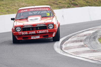 3;10-April-2009;1977-Holden-Torana-A9X-Hatch;Australia;Bathurst;FOSC;Festival-of-Sporting-Cars;Mt-Panorama;NSW;New-South-Wales;Paul-Hunter;Regularity;auto;motorsport;racing;super-telephoto