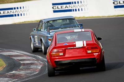 58;10-April-2009;1977-Alfa-Romeo-GTV;Australia;Bathurst;FOSC;Festival-of-Sporting-Cars;Historic-Sports-Cars;Mt-Panorama;NSW;New-South-Wales;Phil-Baskett;auto;classic;motorsport;racing;super-telephoto;vintage