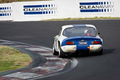 718;10-April-2009;1977-TVR-5000M;5000M;Australia;Bathurst;FOSC;Festival-of-Sporting-Cars;Historic-Sports-Cars;Kevin-Smeaton;Mt-Panorama;NSW;New-South-Wales;auto;classic;motorsport;racing;super-telephoto;vintage
