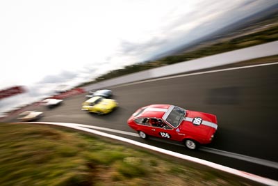 186;10-April-2009;1978-Alfa-Romeo-GTV-Coupe;Australia;Bathurst;Daniel-Gatto;FOSC;Festival-of-Sporting-Cars;Historic-Sports-Cars;Mt-Panorama;NSW;New-South-Wales;auto;classic;clouds;motion-blur;motorsport;racing;sky;vintage;wide-angle