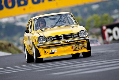 75;10-April-2009;1973-Mitsubishi-Lancer;Australia;Bathurst;FOSC;Festival-of-Sporting-Cars;HKZ284;Mt-Panorama;NSW;New-South-Wales;Regularity;Shane-McIlvenna;auto;motorsport;racing;super-telephoto