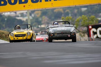 153;10-April-2009;1967-MGB-Mk-Roadster;Australia;Bathurst;FOSC;Festival-of-Sporting-Cars;Kent-Brown;Mt-Panorama;NSW;New-South-Wales;Sports-Touring;auto;motorsport;racing;super-telephoto