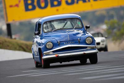 52;10-April-2009;1957-Simca-Aronde;Australia;Bathurst;FOSC;Festival-of-Sporting-Cars;Geoff-Rose;Mt-Panorama;NSW;New-South-Wales;Sports-Touring;auto;motorsport;racing;super-telephoto