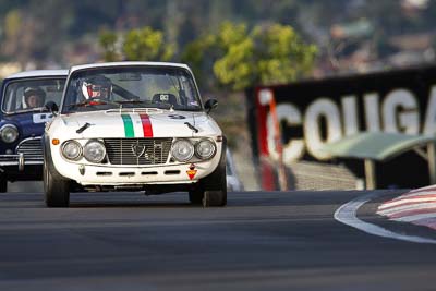 9;10-April-2009;1969-Lancia-Fulvia-Coupe;Australia;Bathurst;FOSC;Festival-of-Sporting-Cars;Harry-Brittain;Mt-Panorama;NSW;New-South-Wales;Sports-Touring;auto;motorsport;racing;super-telephoto