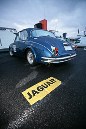 175;11-April-2009;1961-Jaguar-Mk-II;Australia;Bathurst;Brian-Durack;FOSC;Festival-of-Sporting-Cars;Mt-Panorama;NSW;New-South-Wales;YAA58G;atmosphere;auto;motorsport;racing;wide-angle