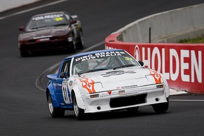 31;11-April-2009;1983-Mazda-RX‒7;Australia;Bathurst;FOSC;Festival-of-Sporting-Cars;Improved-Production;Mt-Panorama;NSW;New-South-Wales;Peter-Foote;auto;motorsport;racing;super-telephoto