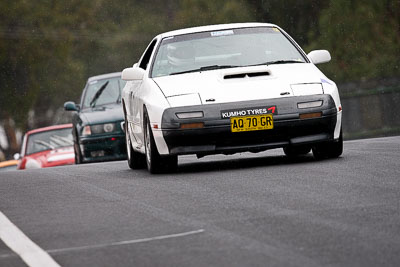 117;11-April-2009;1989-Mazda-RX‒7;AQ70GR;Australia;Bathurst;FOSC;Festival-of-Sporting-Cars;Mt-Panorama;NSW;New-South-Wales;Paul-Norris;Regularity;auto;motorsport;racing;super-telephoto
