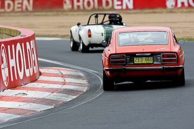 64;11-April-2009;1974-Datsun-260Z;Australia;Bathurst;FOSC;Festival-of-Sporting-Cars;Geoff-Owens;Mt-Panorama;NSW;New-South-Wales;Regularity;ZED660;auto;motorsport;racing;super-telephoto