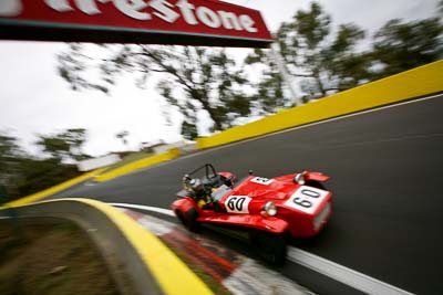 60;11-April-2009;1975-Lotus-Seven-S4;Australia;Bathurst;FOSC;Festival-of-Sporting-Cars;Historic-Sports-Cars;Michael-Byrne;Mt-Panorama;NSW;New-South-Wales;auto;classic;motion-blur;motorsport;racing;vintage;wide-angle