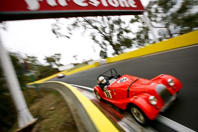 181;11-April-2009;1970-Morgan-Plus-8;29250H;Australia;Bathurst;FOSC;Festival-of-Sporting-Cars;Historic-Sports-Cars;Mt-Panorama;NSW;New-South-Wales;Stuart-Littlemore;auto;classic;motion-blur;motorsport;racing;vintage;wide-angle