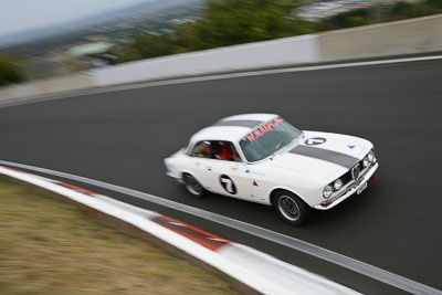 7;11-April-2009;1969-Alfa-Romeo-GTV;20803H;Australia;Bathurst;FOSC;Festival-of-Sporting-Cars;Mt-Panorama;NSW;New-South-Wales;Paul-Young;Sports-Touring;auto;motion-blur;motorsport;racing;wide-angle