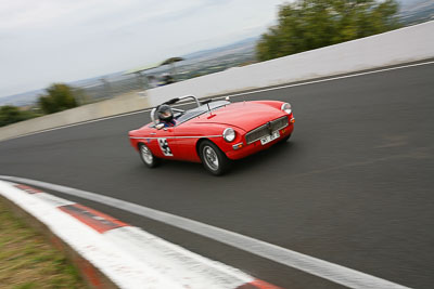 96;11-April-2009;1968-MGB-V8;Australia;Bathurst;FOSC;Festival-of-Sporting-Cars;Geoff-Herbert;MY69B;Mt-Panorama;NSW;New-South-Wales;Sports-Touring;auto;motion-blur;motorsport;racing;wide-angle